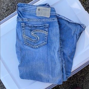Silver Jeans Capris sz W29